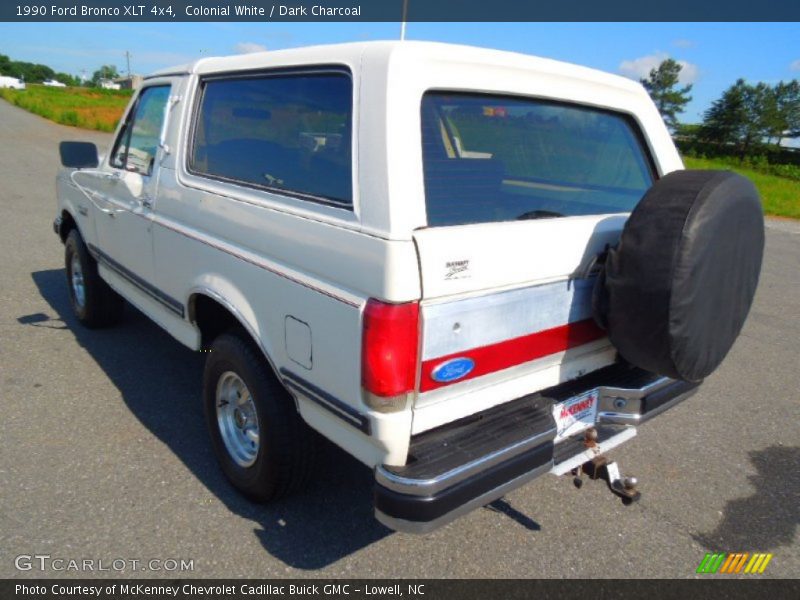  1990 Bronco XLT 4x4 Colonial White