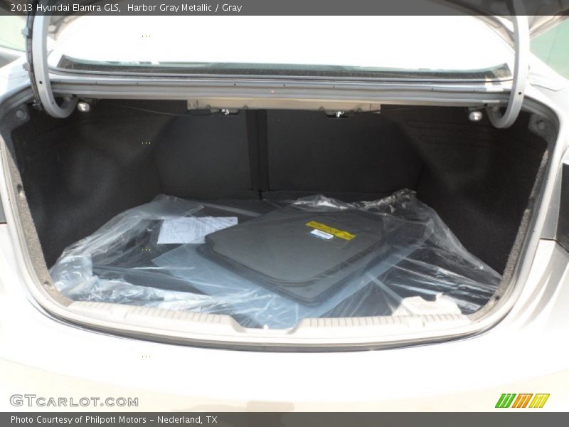 Harbor Gray Metallic / Gray 2013 Hyundai Elantra GLS