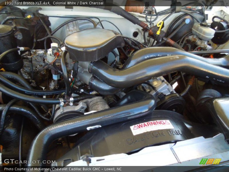  1990 Bronco XLT 4x4 Engine - 5.0 Liter OHV 16-Valve V8