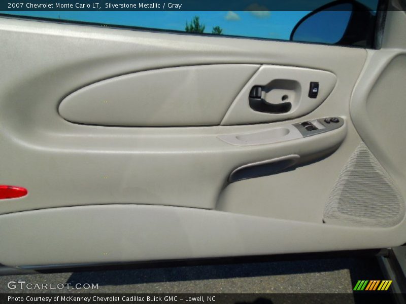 Silverstone Metallic / Gray 2007 Chevrolet Monte Carlo LT