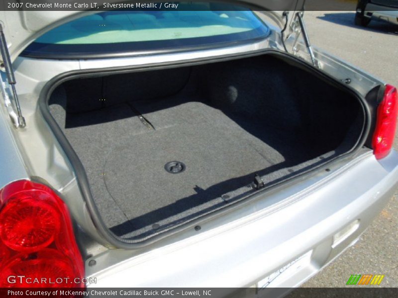 Silverstone Metallic / Gray 2007 Chevrolet Monte Carlo LT
