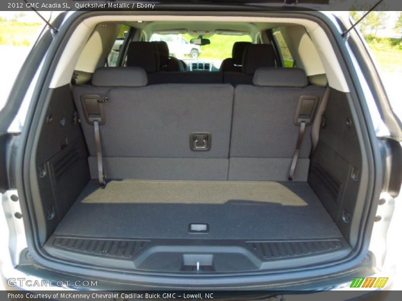 Quicksilver Metallic / Ebony 2012 GMC Acadia SL