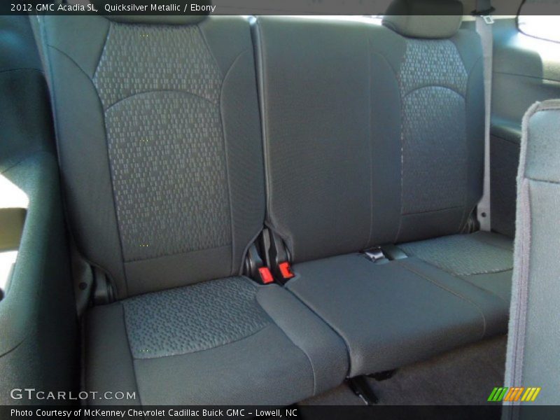 Quicksilver Metallic / Ebony 2012 GMC Acadia SL