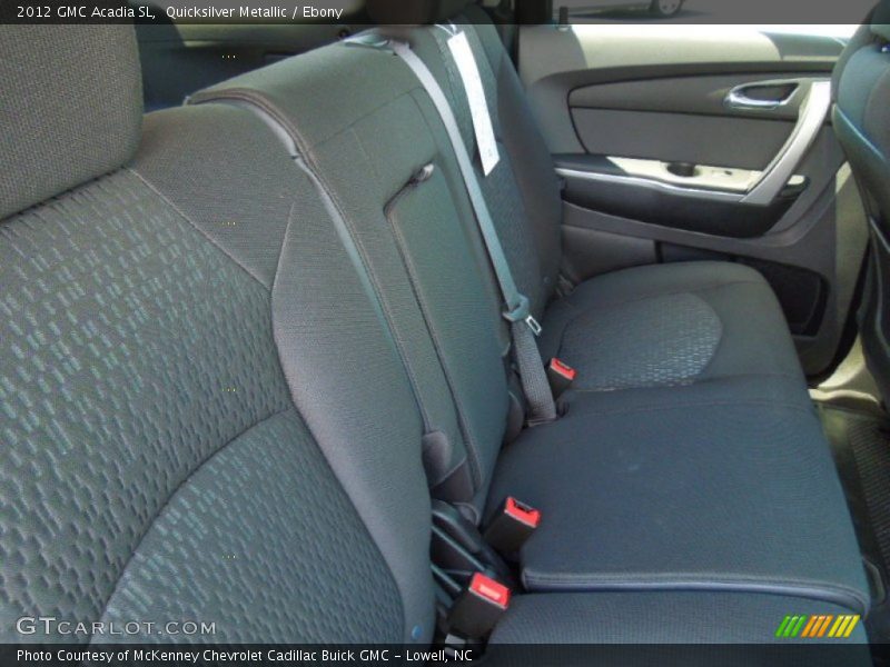 Quicksilver Metallic / Ebony 2012 GMC Acadia SL