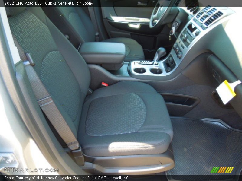 Quicksilver Metallic / Ebony 2012 GMC Acadia SL