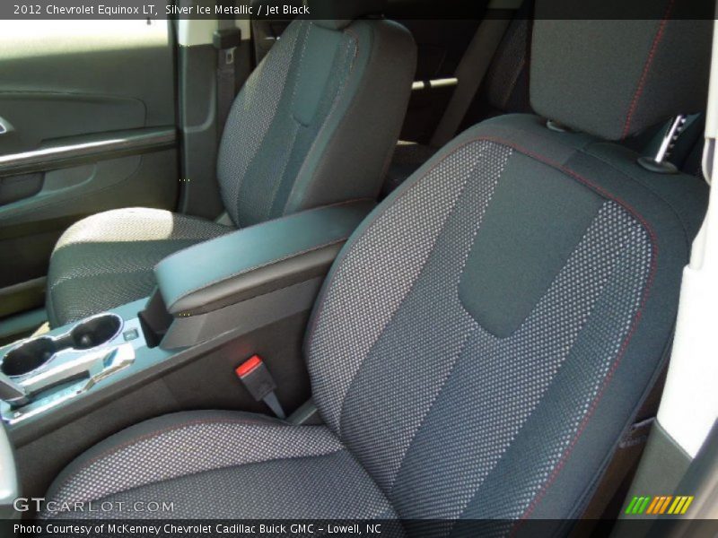 Silver Ice Metallic / Jet Black 2012 Chevrolet Equinox LT