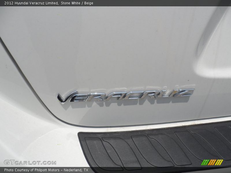 Stone White / Beige 2012 Hyundai Veracruz Limited