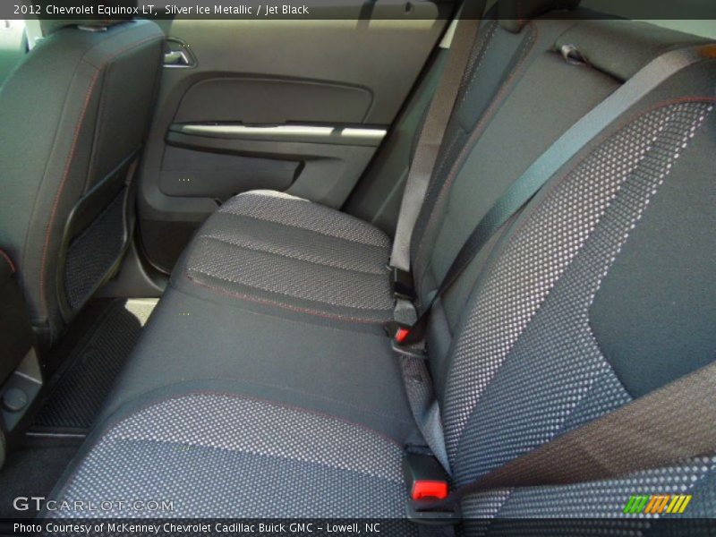Silver Ice Metallic / Jet Black 2012 Chevrolet Equinox LT