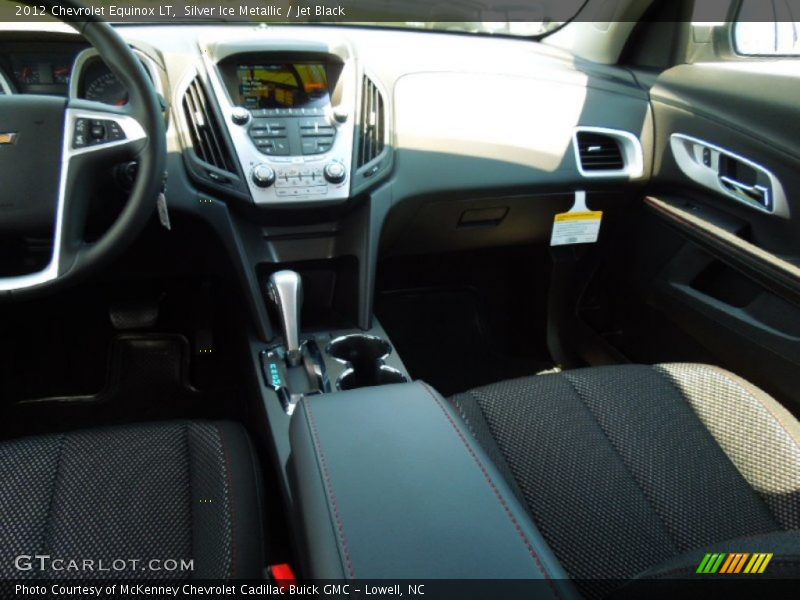 Silver Ice Metallic / Jet Black 2012 Chevrolet Equinox LT