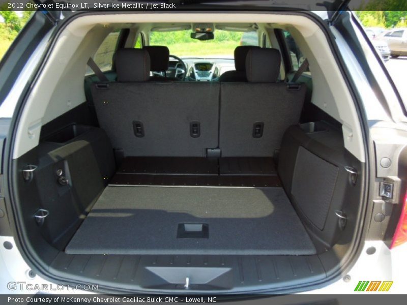 Silver Ice Metallic / Jet Black 2012 Chevrolet Equinox LT