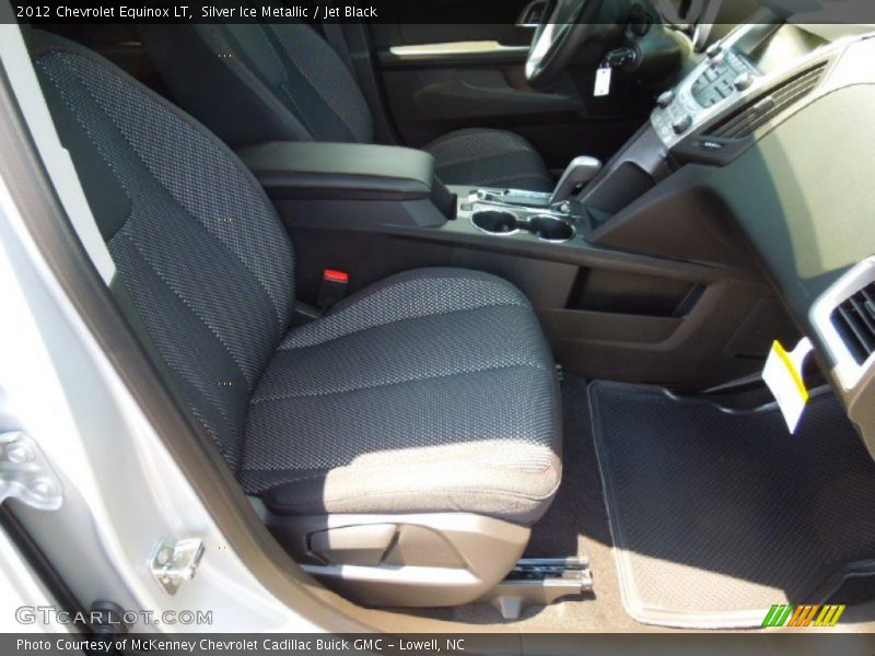 Silver Ice Metallic / Jet Black 2012 Chevrolet Equinox LT