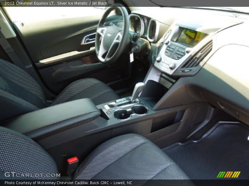 Silver Ice Metallic / Jet Black 2012 Chevrolet Equinox LT