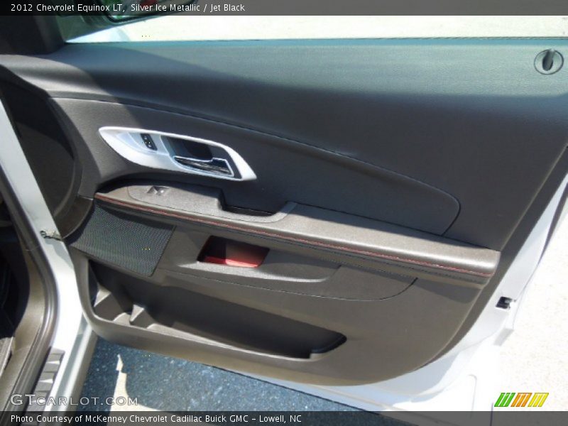 Silver Ice Metallic / Jet Black 2012 Chevrolet Equinox LT