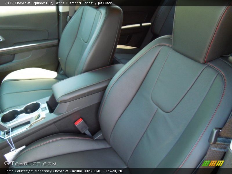 White Diamond Tricoat / Jet Black 2012 Chevrolet Equinox LTZ