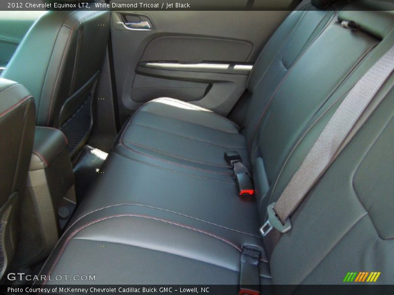 White Diamond Tricoat / Jet Black 2012 Chevrolet Equinox LTZ