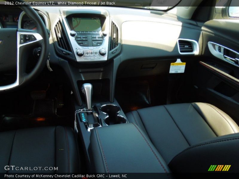 White Diamond Tricoat / Jet Black 2012 Chevrolet Equinox LTZ