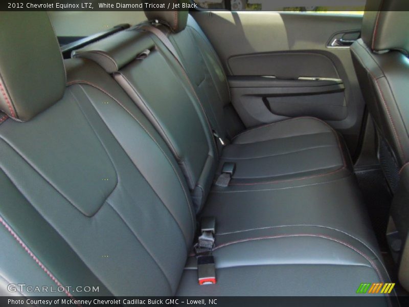 White Diamond Tricoat / Jet Black 2012 Chevrolet Equinox LTZ