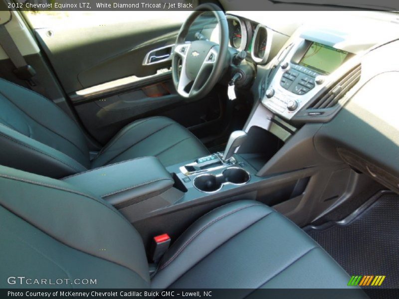 White Diamond Tricoat / Jet Black 2012 Chevrolet Equinox LTZ