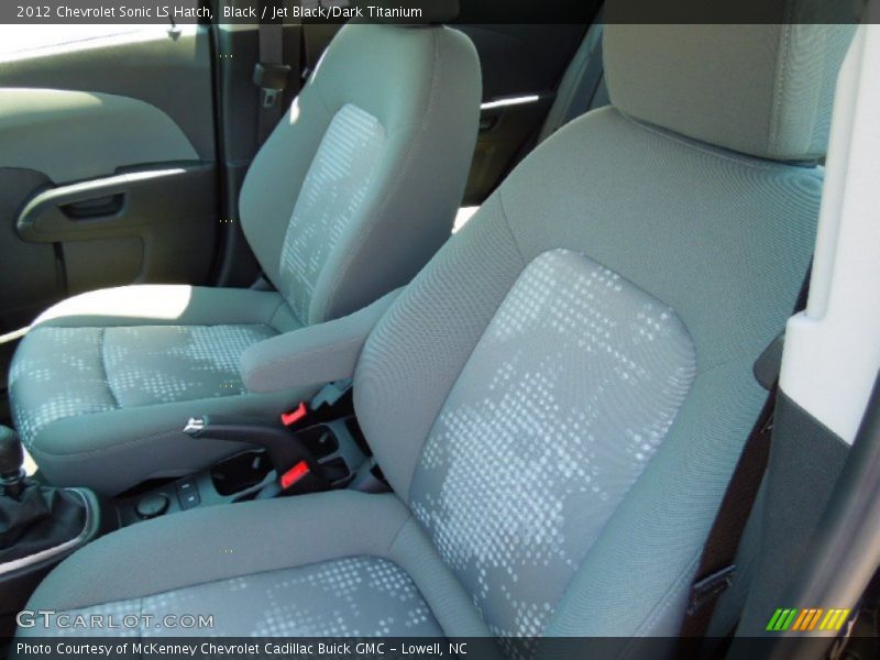 Black / Jet Black/Dark Titanium 2012 Chevrolet Sonic LS Hatch