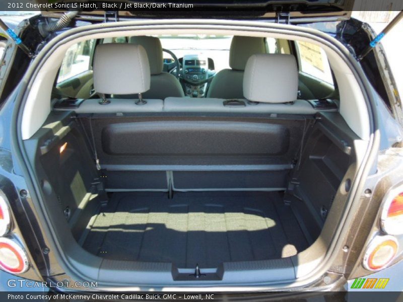 Black / Jet Black/Dark Titanium 2012 Chevrolet Sonic LS Hatch