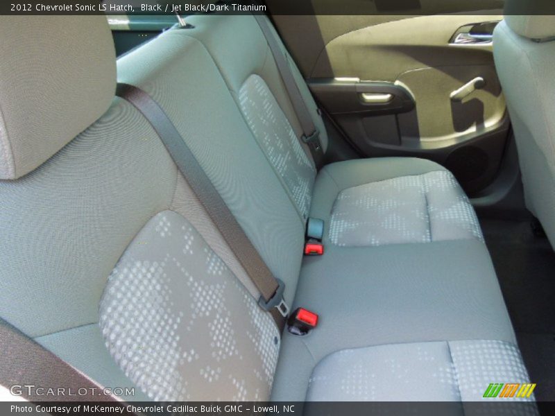Black / Jet Black/Dark Titanium 2012 Chevrolet Sonic LS Hatch