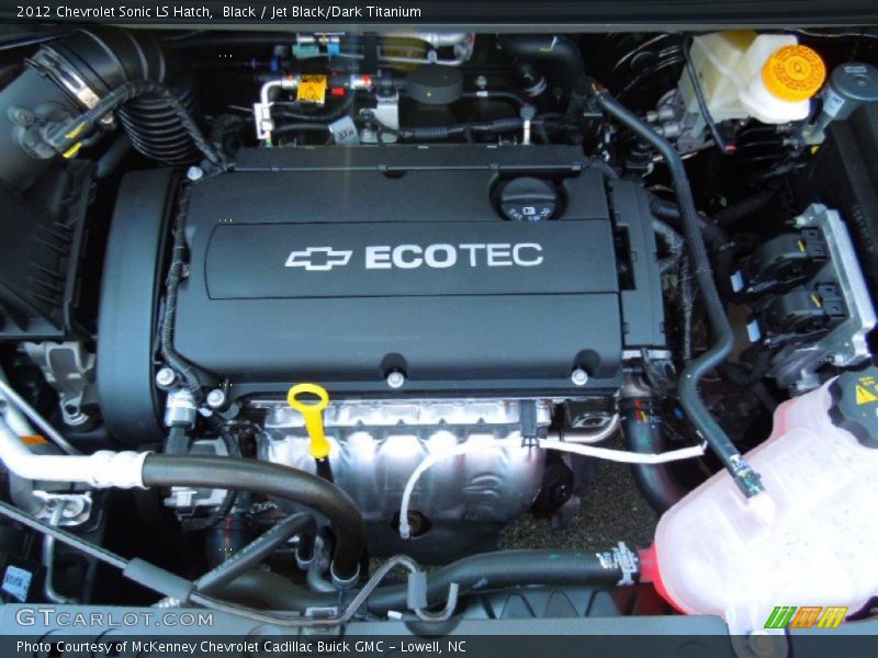  2012 Sonic LS Hatch Engine - 1.8 Liter DOHC 16-Valve VVT 4 Cylinder