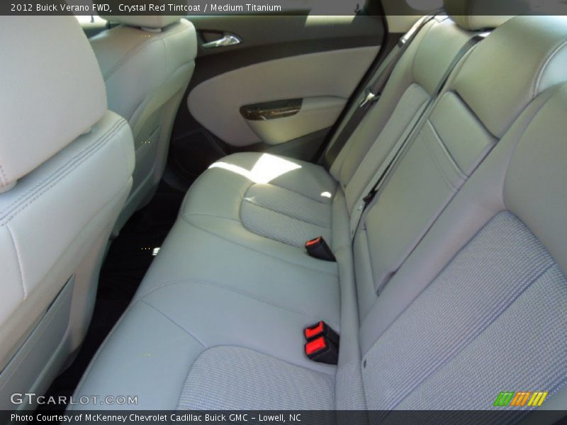 Crystal Red Tintcoat / Medium Titanium 2012 Buick Verano FWD