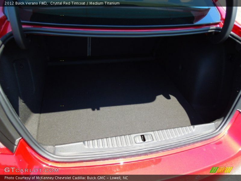 Crystal Red Tintcoat / Medium Titanium 2012 Buick Verano FWD