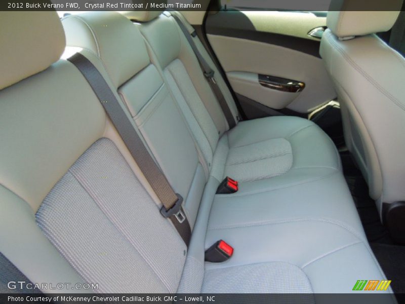Crystal Red Tintcoat / Medium Titanium 2012 Buick Verano FWD