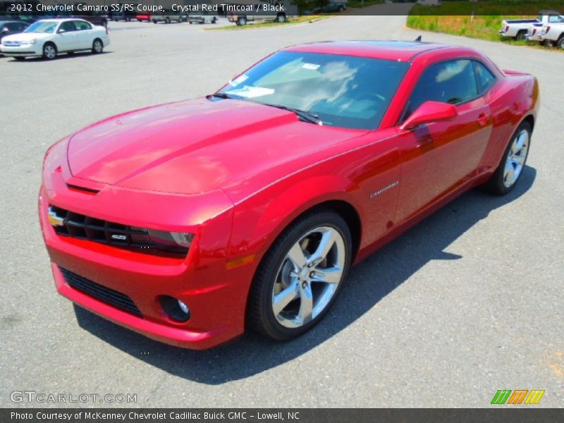 Crystal Red Tintcoat / Black 2012 Chevrolet Camaro SS/RS Coupe