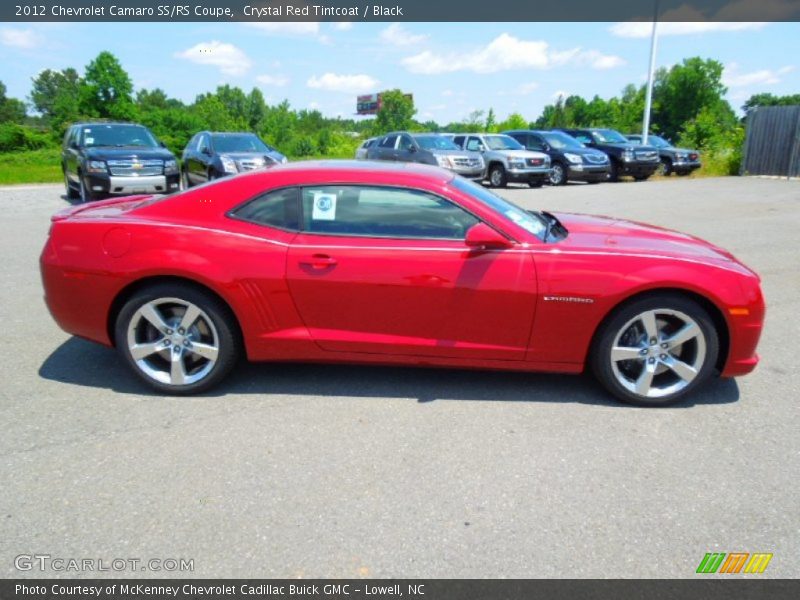 Crystal Red Tintcoat / Black 2012 Chevrolet Camaro SS/RS Coupe