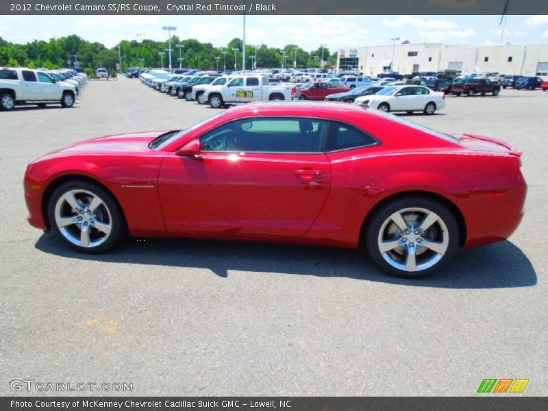 Crystal Red Tintcoat / Black 2012 Chevrolet Camaro SS/RS Coupe