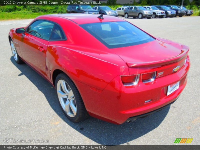 Crystal Red Tintcoat / Black 2012 Chevrolet Camaro SS/RS Coupe