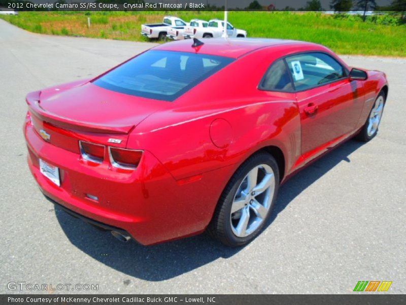 Crystal Red Tintcoat / Black 2012 Chevrolet Camaro SS/RS Coupe