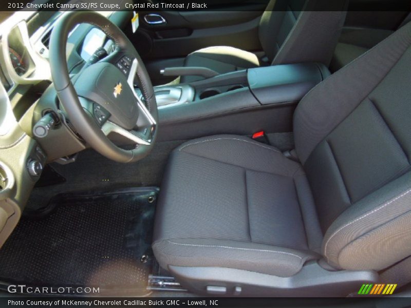Crystal Red Tintcoat / Black 2012 Chevrolet Camaro SS/RS Coupe