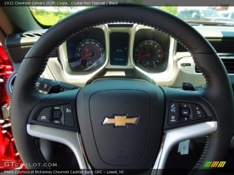 Crystal Red Tintcoat / Black 2012 Chevrolet Camaro SS/RS Coupe