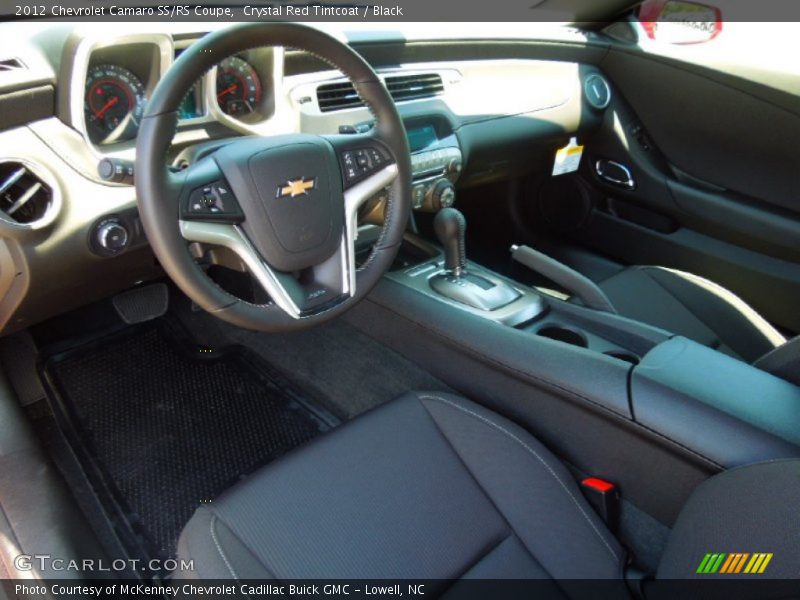 Crystal Red Tintcoat / Black 2012 Chevrolet Camaro SS/RS Coupe