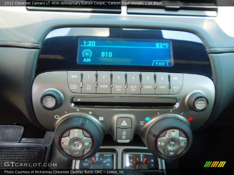 Carbon Flash Metallic / Jet Black 2012 Chevrolet Camaro LT 45th Anniversary Edition Coupe