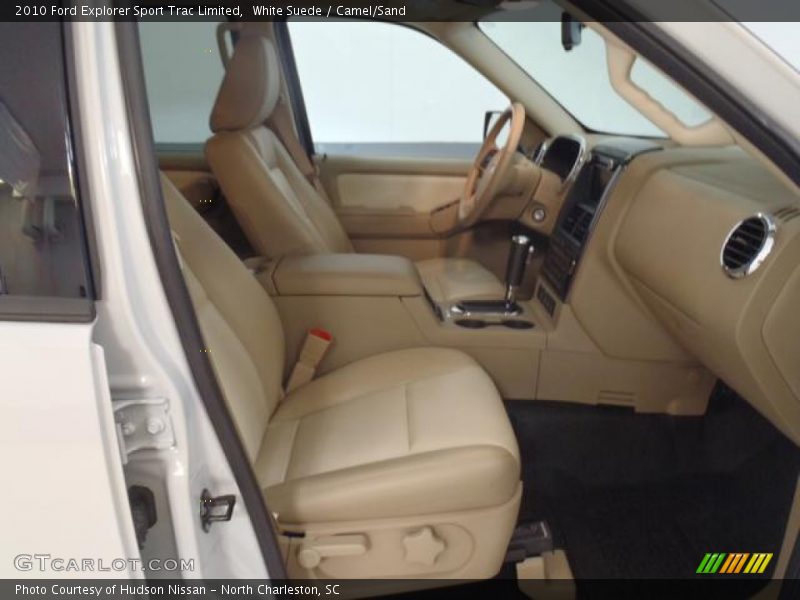 White Suede / Camel/Sand 2010 Ford Explorer Sport Trac Limited