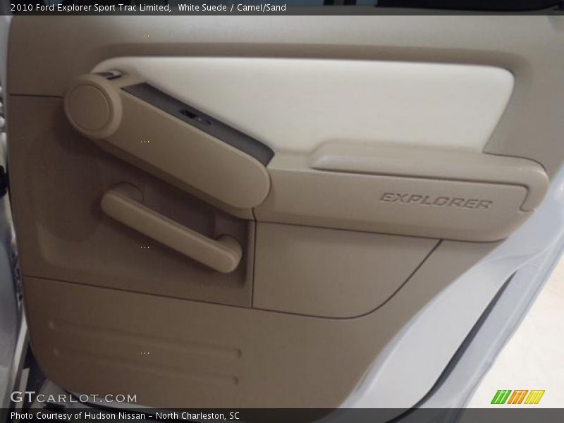 White Suede / Camel/Sand 2010 Ford Explorer Sport Trac Limited