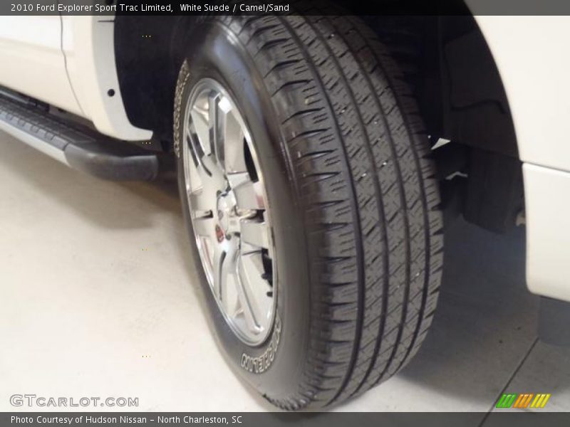 White Suede / Camel/Sand 2010 Ford Explorer Sport Trac Limited