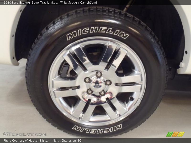 White Suede / Camel/Sand 2010 Ford Explorer Sport Trac Limited