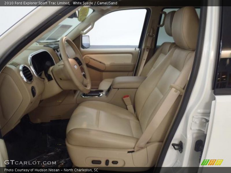 White Suede / Camel/Sand 2010 Ford Explorer Sport Trac Limited