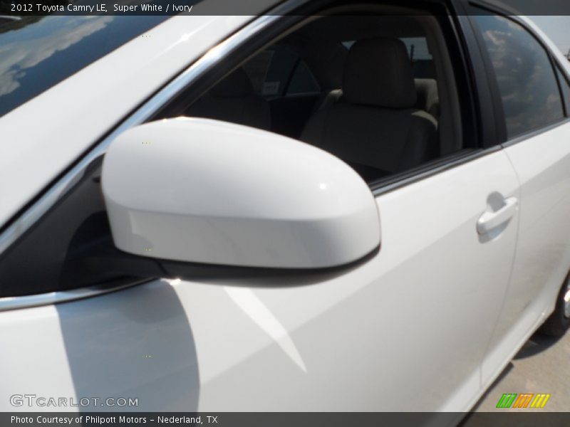 Super White / Ivory 2012 Toyota Camry LE