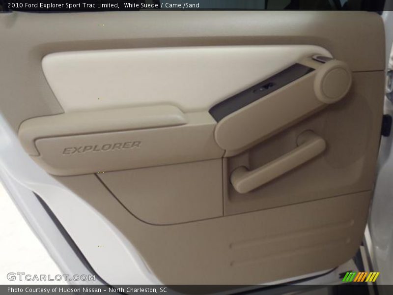 White Suede / Camel/Sand 2010 Ford Explorer Sport Trac Limited