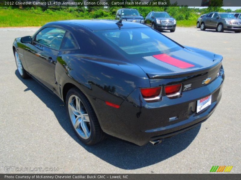 Carbon Flash Metallic / Jet Black 2012 Chevrolet Camaro LT 45th Anniversary Edition Coupe