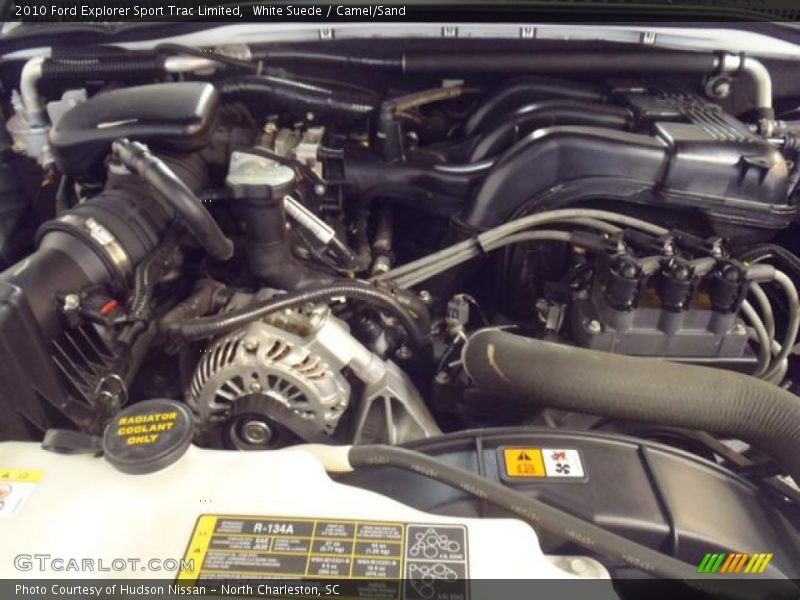 White Suede / Camel/Sand 2010 Ford Explorer Sport Trac Limited