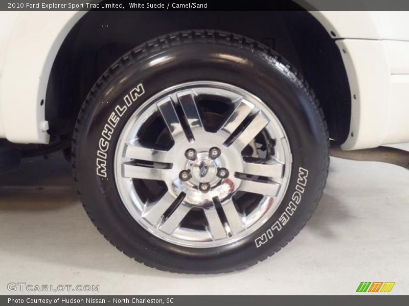 White Suede / Camel/Sand 2010 Ford Explorer Sport Trac Limited