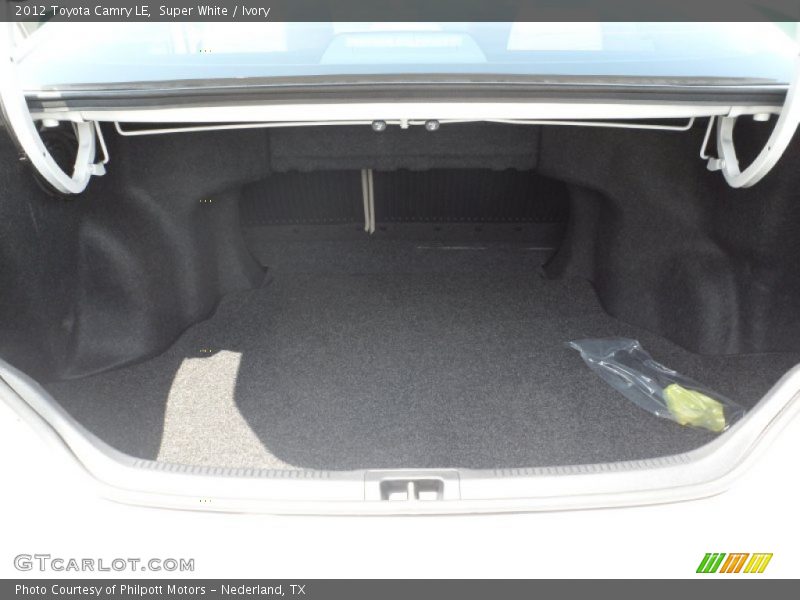 Super White / Ivory 2012 Toyota Camry LE