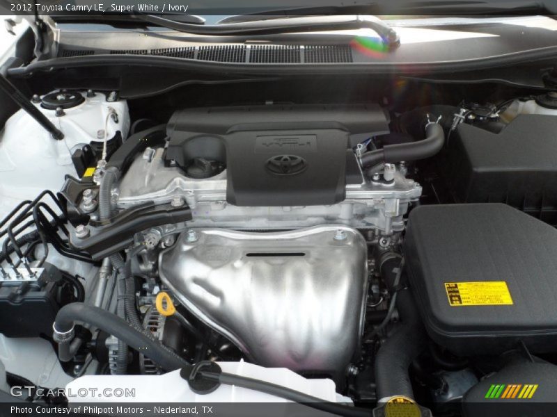Super White / Ivory 2012 Toyota Camry LE